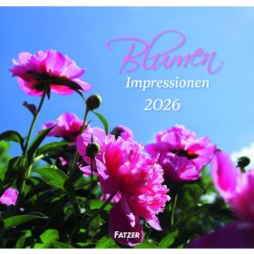 Produktbild des Artikels Blumen-Impressionen 2026 - Wandkalender (Kalender - Spiralbindung)