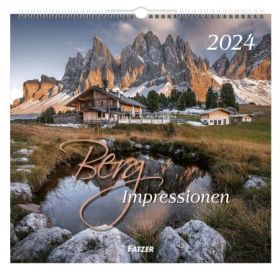 Berg-Impressionen 2024 - Wandkalender