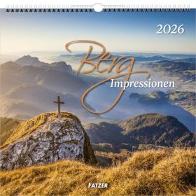 Produktbild des Artikels Berg-Impressionen 2026 - Wandkalender (Kalender - Spiralbindung)