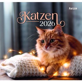 Produktbild des Artikels Katzen 2026 - Wandkalender (Kalender - Spiralbindung)