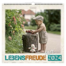 Lebensfreude pur 2024 - Wandkalender