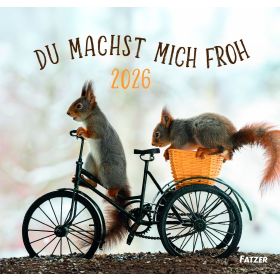 Produktbild des Artikels Du machst mich froh 2026 - Wandkalender (Kalender - Spiralbindung)