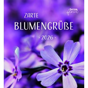Produktbild des Artikels Zarte Blumengrüße 2026 - Tischkalender (Kalender)