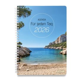 Produktbild des Artikels Agenda für jeden Tag 2026 (Kalender - Spiralbindung)