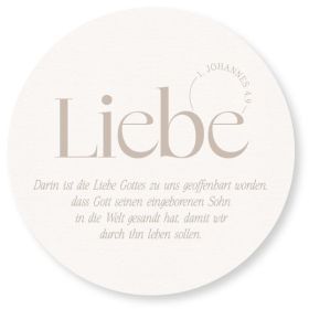 Produktbild des Artikels  Wandschmuckbild: Liebe - 25cm