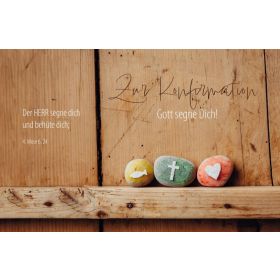 Produktbild des Artikels Schreibwaren Faltkarte "Zur Konfirmation"