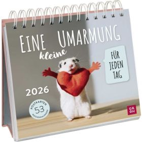 Produktbild des Artikels Kalender - Spiralbindung Eine kleine Umarmung für jeden Tag 2026 - Postkartenkalender