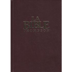 Bible Thompson - Thompson Studienbibel französisch