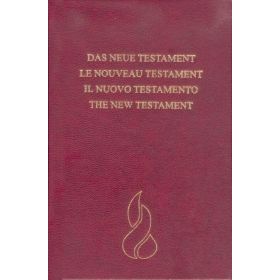 Produktbild des Artikels Bibel - Gebunden Neues Testament - deutsch, französisch, englisch, italienisch