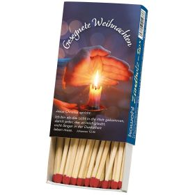 Produktbild des Artikels Zündholzbox - Gesegnete Weihnachten ()