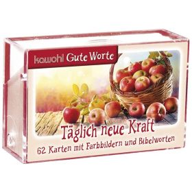 Täglich neue Kraft - Karten