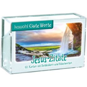 Produktbild des Artikels Jesus-Zitate - Karten (Schreibwaren)