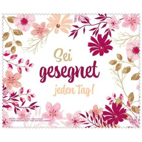 Produktbild des Artikels Mikrofasertuch "Sei gesegnet jeden Tag!" ()