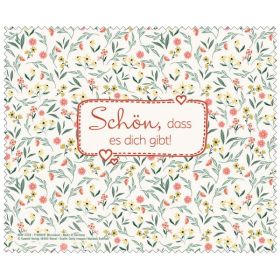 Produktbild des Artikels  Mikrofasertuch "Schön, dass es dich gibt!"