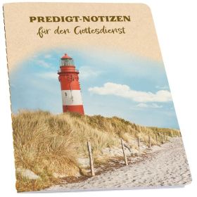 Produktbild des Artikels Eintragheft: Predigt-Notizen für den Gottesdienst (Schreibwaren - Geheftet)