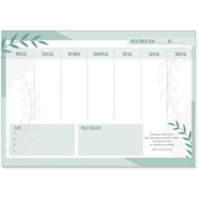 Produktbild des Artikels Wochenplaner "Farn" ()