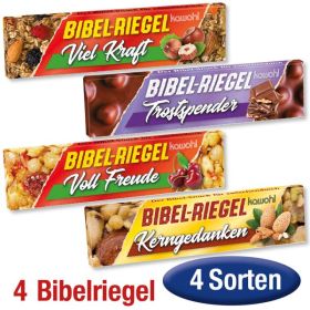 Spar-Paket: 4 Bibelriegel