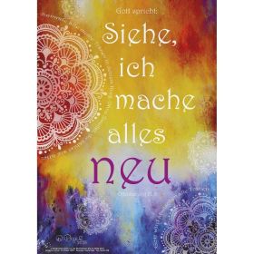 Produktbild des Artikels Jahreslosung 2026 - Poster A3 Aquarell ()