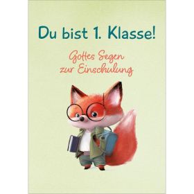 Produktbild des Artikels Postkarten: Du bist 1. Klasse!, 4 Stück (Schreibwaren)