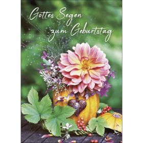 Produktbild des Artikels Postkarten: Gottes Segen zum Geburtstag, 4 Stück (Schreibwaren)