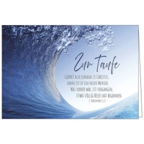 Produktbild des Artikels Faltkarte: Zur Taufe (Schreibwaren)