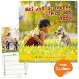 Produktbild des Artikels Bei uns ist immer etwas los 2025 (Kalender - Spiralbindung)