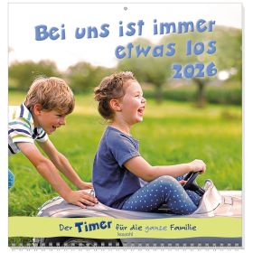 Produktbild des Artikels Bei uns ist immer etwas los 2026 (Kalender - Spiralbindung)