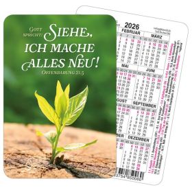 Produktbild des Artikels Jahreslosung 2026 - Spielkartenkalender (Kalender)