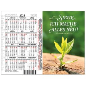 Produktbild des Artikels Jahreslosung 2026 - Doppel-Spielkartenkalender (Kalender)