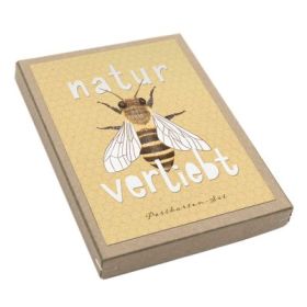 Kartenbox - natur-verliebt "Biene"
