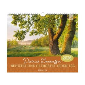 Produktbild des Artikels Behütet und getröstet jeden Tag 2026 (Kalender - Spiralbindung)