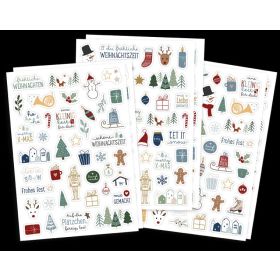 Sticker-Set Weihnachten