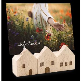 Produktbild des Artikels  Holzhaus mit Kartenschlitz - 3er Set