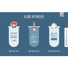 Produktbild des Artikels Lesezeichen "Kleine Mutmacher" (3er-Set) ()