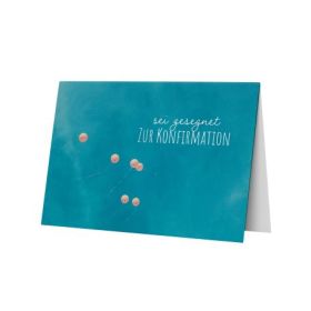 Produktbild des Artikels Faltkarte - sei gesegnet. Zur Konfirmation (Schreibwaren)