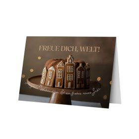 Produktbild des Artikels Faltkarte - Freue dich Welt (Schreibwaren)