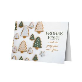Produktbild des Artikels Faltkarte - Frohes Fest und ein gesegnetes neues Jahr (Schreibwaren)