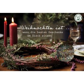 Teekarte - Weihnachten ist, wenn die besten Geschenke