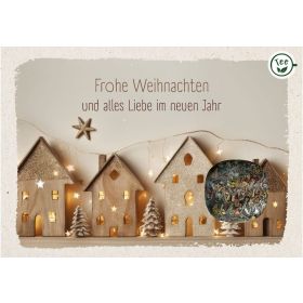 Teekarte - Frohe Weihnachten