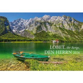 Produktbild des Artikels Lobet, ihr Berge, den Herrn 2026 (Kalender - Spiralbindung)
