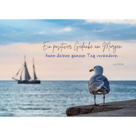Postkarten "Ein positiver Gedanke" 4er-Serie