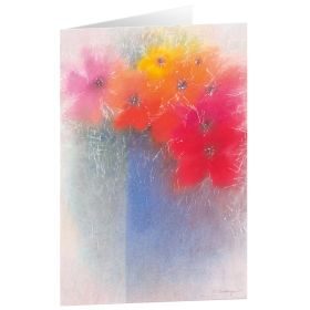 Kunstkarten "Blumenstrauß" - 5 Stk.