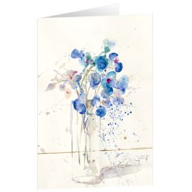Kunstkarten "Blühendes Blau"