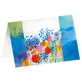 Produktbild des Artikels Schreibwaren Kunstkarten "Farben d. Sommers" 5 Stk.