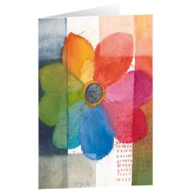 Produktbild des Artikels Kunstkarten "Bunte Blüte" 5 Stk. (Schreibwaren)