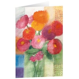 Produktbild des Artikels Kunstkarten "Dahlien" 5 Stk. (Schreibwaren)