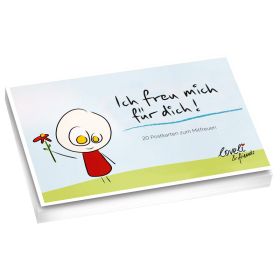 Ich freu mich für dich! - Postkartenbuch