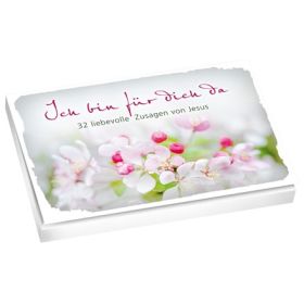 Produktbild des Artikels Ich bin für dich da - Textkarten (Schreibwaren - Kartoniert)
