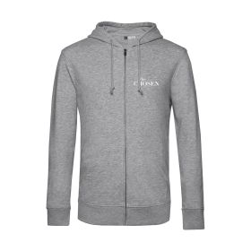 Produktbild des Artikels Kleidung Hoodie "Gegen den Strom" - hellgrau