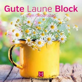 Produktbild des Artikels  Gute Laune Block Zum Geburtstag
